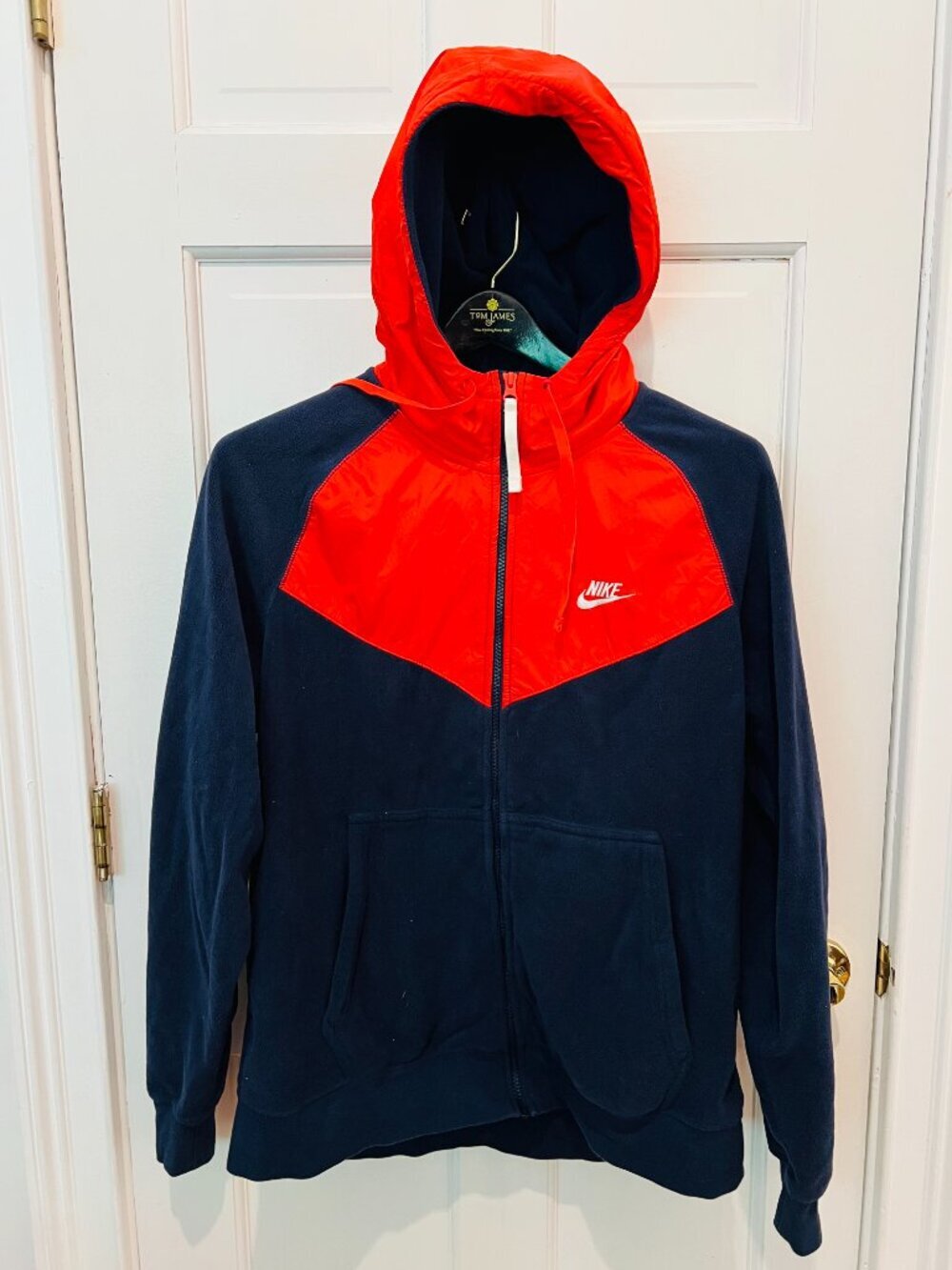 Vintage 90's Nike Matching Fleece Hoodie and Pants Set Size Large